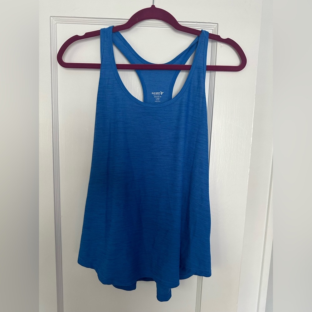 Old Navy royal blue workout tank